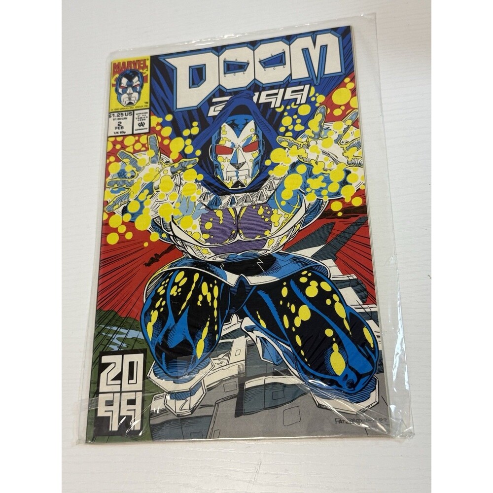 Doom 2099 #2 1993 Newsstand John Francis Pat Broderick (Marvel Comics 1993)
